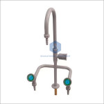 Water Tap, 3 Way J Type , Euro, for Pharma & Lab